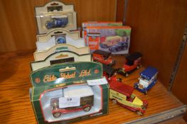 Collection of Diecast Vehicles: Days Gone, Pro Motors, Yorkshire Tea, etc.