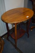Oval Topped Occasional Table
