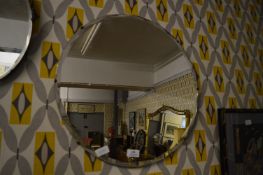 Circular Bevelled Edge Wall Mirror