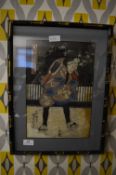Bamboo Framed Japanese Print