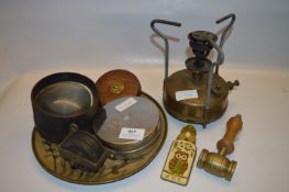 Paraffin Stove, Big Lens, Tape Measure, Pulley Wheel, etc.
