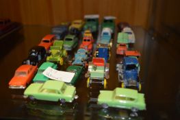 Twenty Seven Assorted Diecast and Plastic Vehicles, Lone Star, etc.