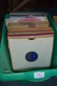 Box Containing 78rpm Records