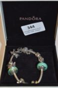 Pandora Bracelet with Charms