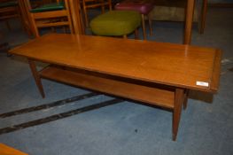 Teak Myer Coffee Table with Undershelf