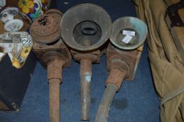 Set of Three Carriage Lamps