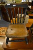 Elm Stickback Child's Chair