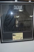 Framed and Signed Boxing Shorts Joe Calzaghe
