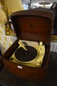 Pye Wood Cased Record Player 78, 45 and 33rpm