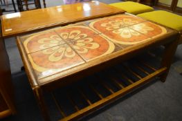 Tiled Top Coffee Table