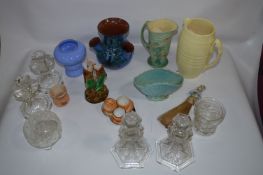 Box Containing Vases, Jugs, Glassware, etc.