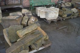 Large Stoneware Block Archway