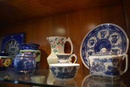 Twelve Pieces of Maling Pottery Ringtons