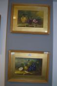 Pair of Still Life Oils Initialled K.G.V