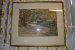 Framed and Mounted Watercolour 