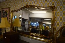 Large Gilt Framed Wall Mirror