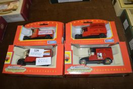 Four Boxed Corgi Royal Mail Vehicles