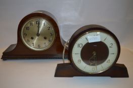 Two Mantel Clocks