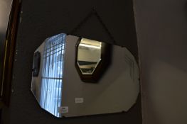 Lozenge Shaped Wall Mirror