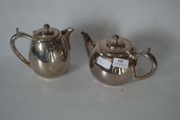Silver Plated Tea and Coffee Pot