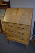 Mahogany Three Drawer Bureau