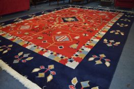 Turkish Safari Red Rug 3x4m