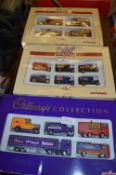 Three Boxed Majorette Cadbury's Collection Diecast Vehicles