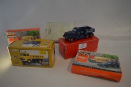 Five Boxed Vehicles: Corgi Classics and Yorkshire Tea