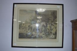 Coloured Engraving W.Ward 