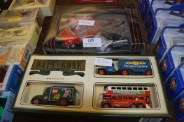 Boxed Diecast Mini Cooper Set and a Day's Gone Set