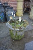 Concrete Garden Urn
