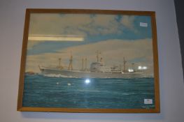 FRamed Coloured Print 