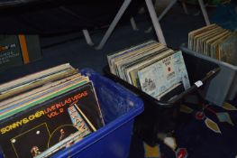 Large Collection of LP Records