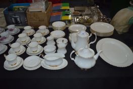 Royal Albert Val D'or 59 Piece Dinner and Tea Set