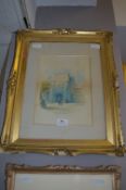 Gilt Framed Watercolour 