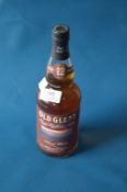 Bottle of oLd Glenn Single Highland Malt Scotch