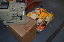 Eumig P8 Film Projector and Films