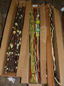 *Three Lucky Dip Boxes of Mixed Artificial Foliage and Flowers