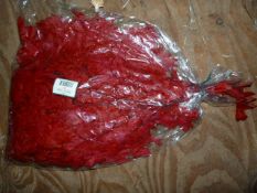 *Ten Hand Tied Red Stained Foliage Displays