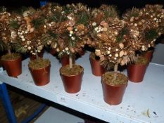 *Twelve Decorative Festive Centerpieces