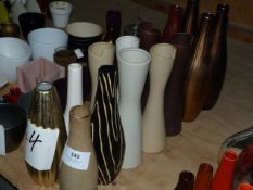 *Fourteen Assorted Vases