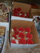 *Two Boxes of Festive Rose Center Pieces