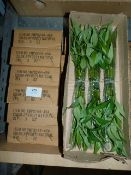 *Six Boxes Containing 6 Dozen Bunches of Artificial Bamboo