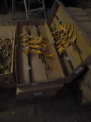 *Four Boxes Containing Four Heliconia Rostrata Artificial Flowers