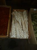 *Box Containing Bleached Paper Springs