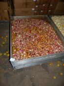 *Pallet Containing a Large Quantity of Decorative Stained Marigold Heads
