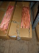 *Box Containing Sun Palm Leaves (Pale Pink)