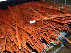 *Quantity of Red Glitter Decorative Foliage