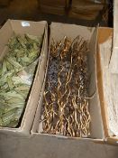 *Box Containing Approximately 19 Kuwa Copper and Gold Displays