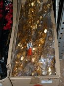 *Box Containing Gold Palm Lilies